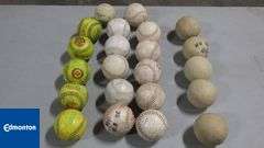 Lot of Softballs (5 are rubber)