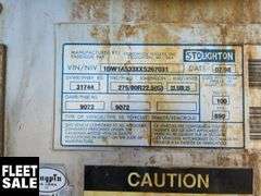 1999 Stoughton 53Ft TRI/A Dry Van Trailer w Heater