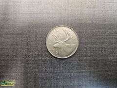 1968 Canada Silver 25 Cent Coin - Qty.1