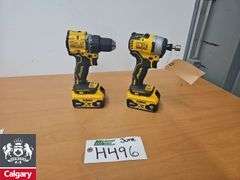 2x Dewalt Drills w/2 Batteries *No Charger*
