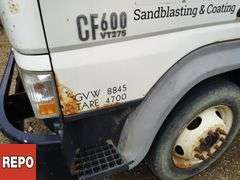 Non-Operable  2007  International  CF600   S/A  Deck Truck