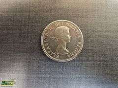 1964 Canada Silver 50 Cent Coin - Qty.1