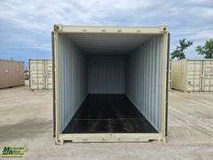 20'  1  Door  Single Use  Sea Container