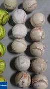 Lot of Softballs (5 are rubber)
