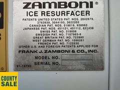 Non-Operable  1999  Zamboni   552  Ice Resurfacer