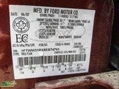 2008  Ford  F-350 Super Duty 4X4   King Ranch