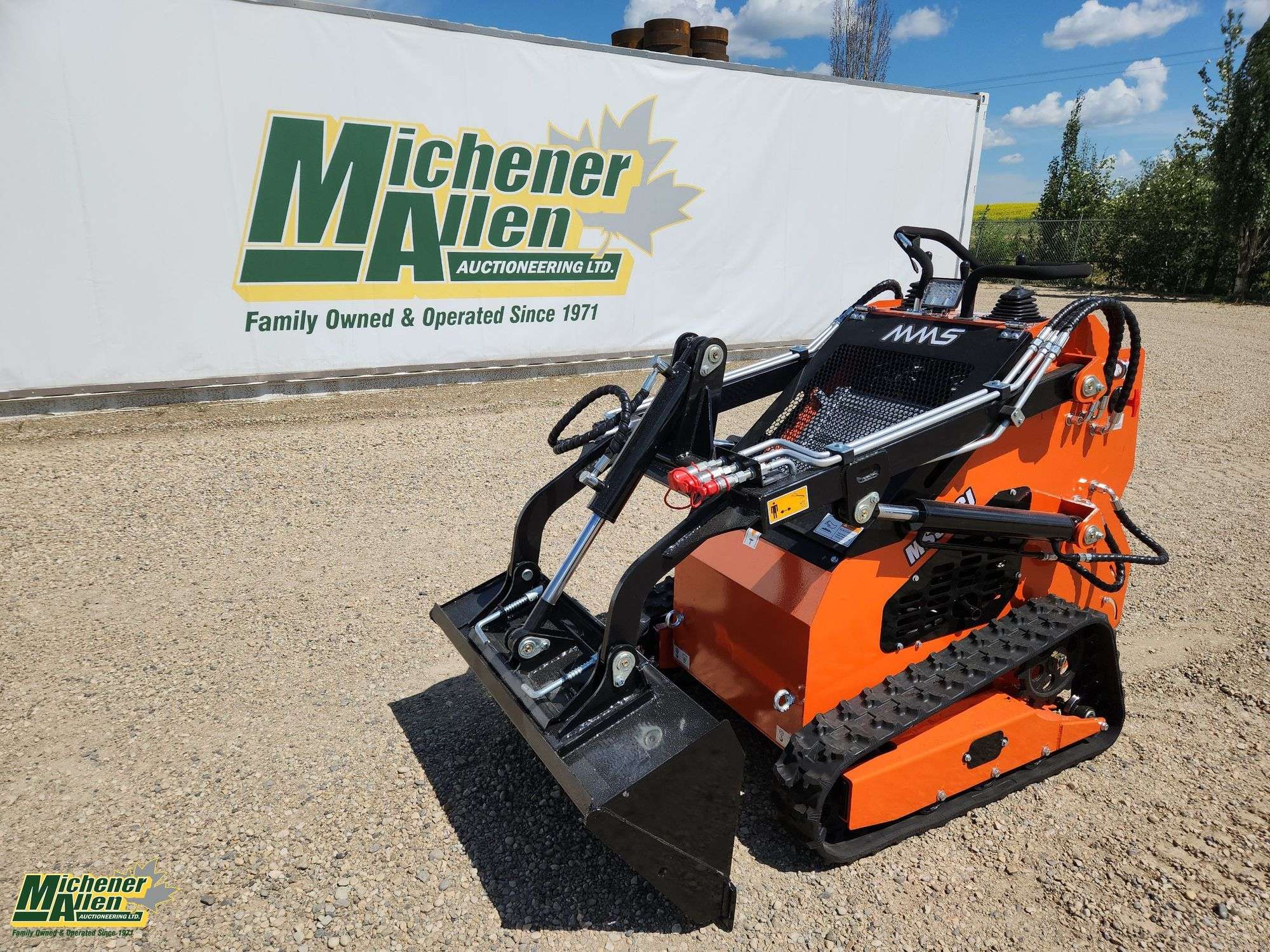 2025 Unused MMS MS36CJ Tracked Mini Skid Steer - Michener Allen