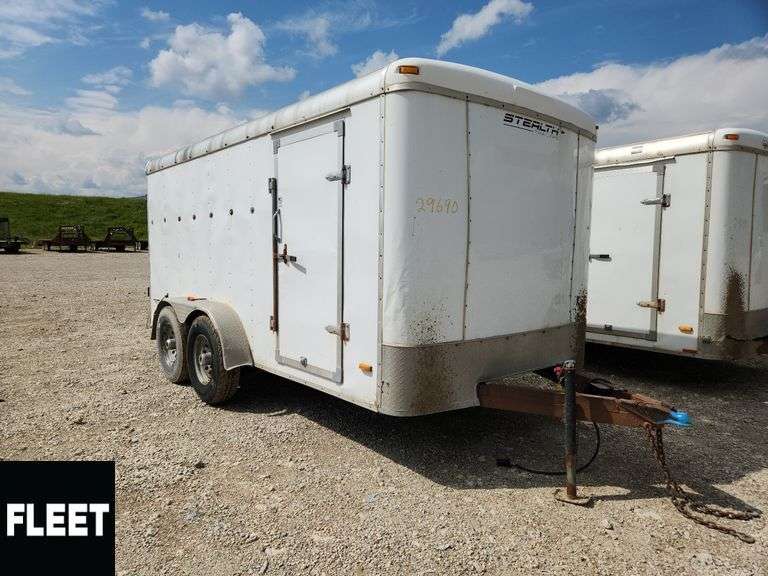2013  Stealth Trailers  .  T/A  14.5 ft  Enclosed Trailer