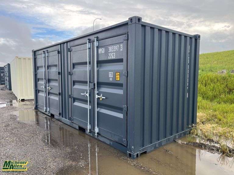 20'  6  Door  Single Use  Sea Container