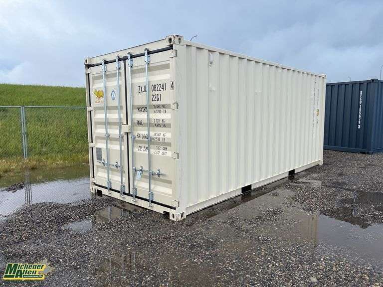 20'  2  Door  Single Use  Sea Container