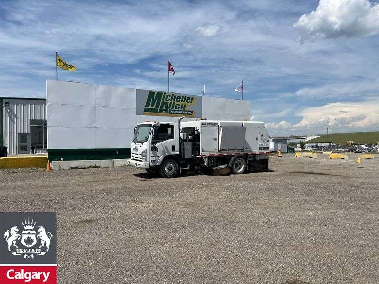 2013  Isuzu  NQR  Stewart-Amos   Street Sweeper