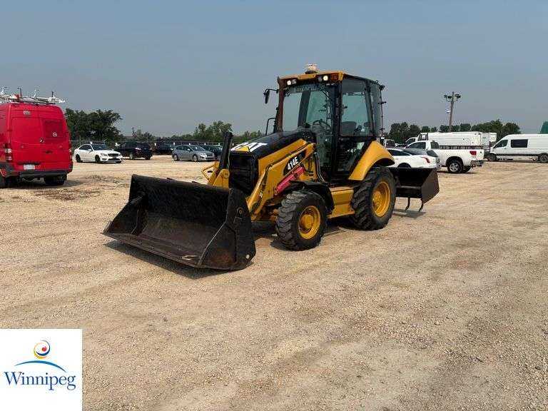 2009  Cat  414EIL  4x4  Loader Backhoe