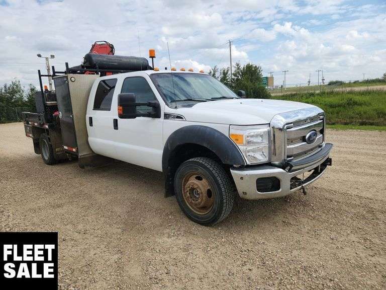 2016  Ford  F-550 Super Duty  S/A  Fassi F65  Picker Deck Truck