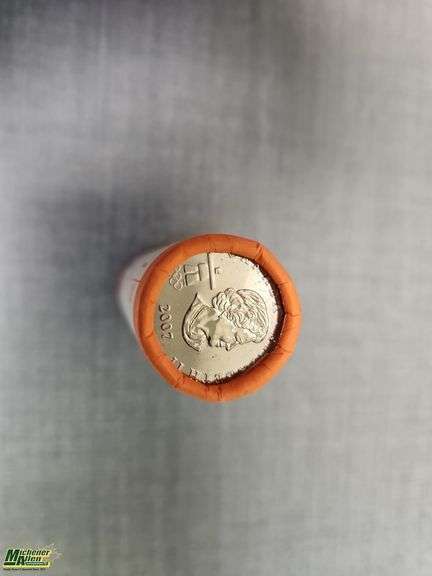 Unopened 2007 RCM Rolled Olympic Quarters