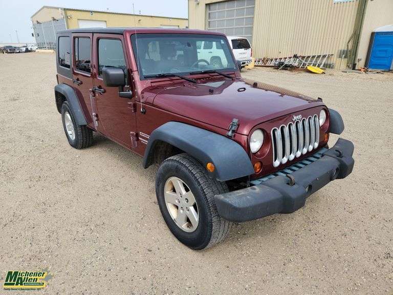 2010  Jeep  Wrangler Unlimited  4x4 Sport 4dr SUV