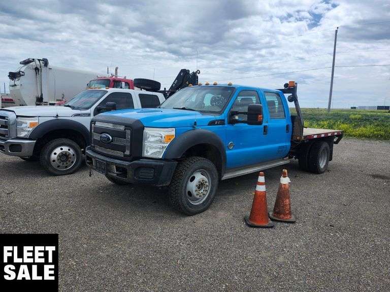 Non-Operable  2012  Ford  F-450 Super Duty  S/A  Deck Truck