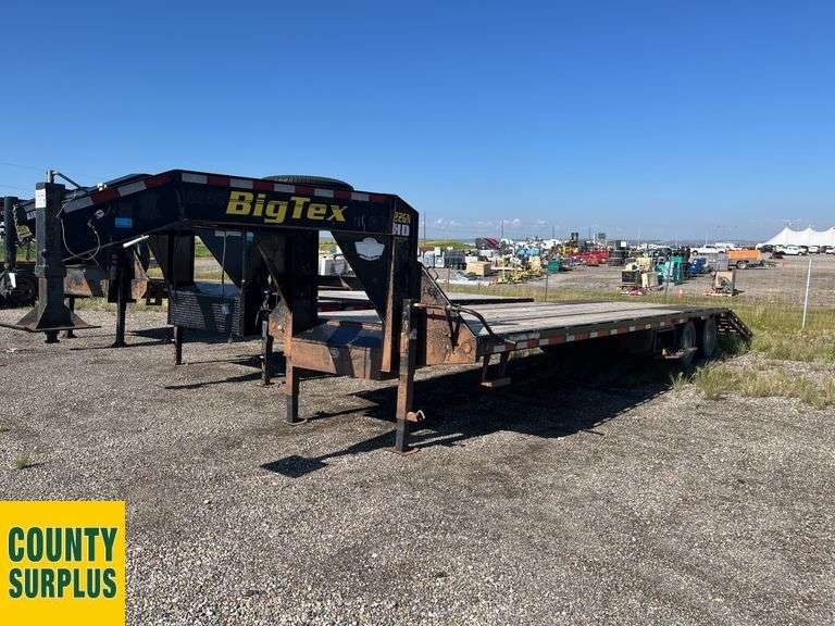 2015  Big Tex  Tilt Deck  T/A - T/A  35  Gooseneck Equipment Trailer