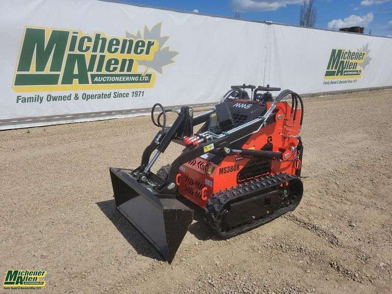 2025  Unused  MMS  MS380R  Tracked Mini Skid Steer