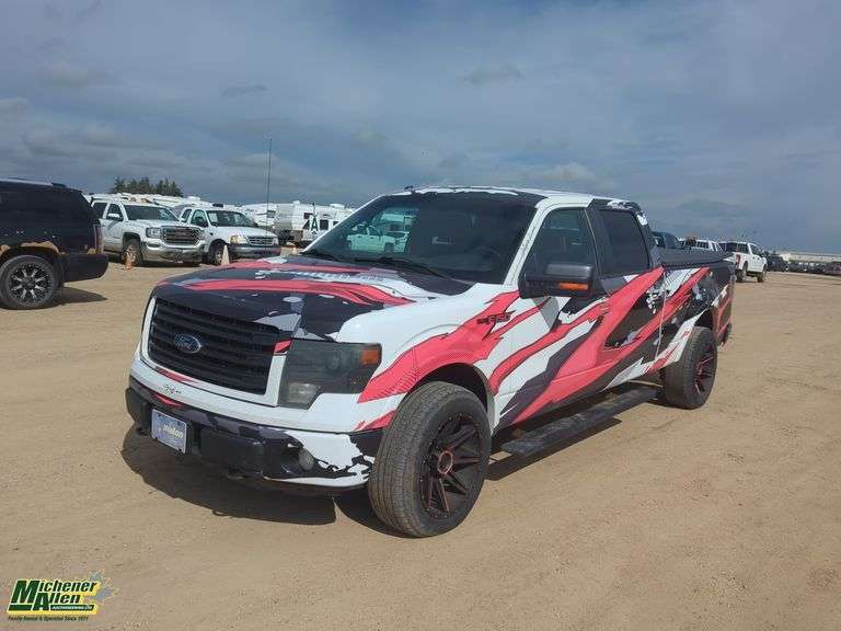2014  Ford  F-150  4x4 FX4 4dr SuperCrew Styleside 6.5 ft. SB