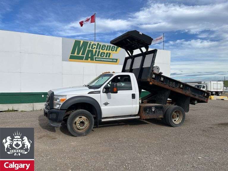 2013  Ford  F-550 Super Duty  S/A  Tilt Deck Truck