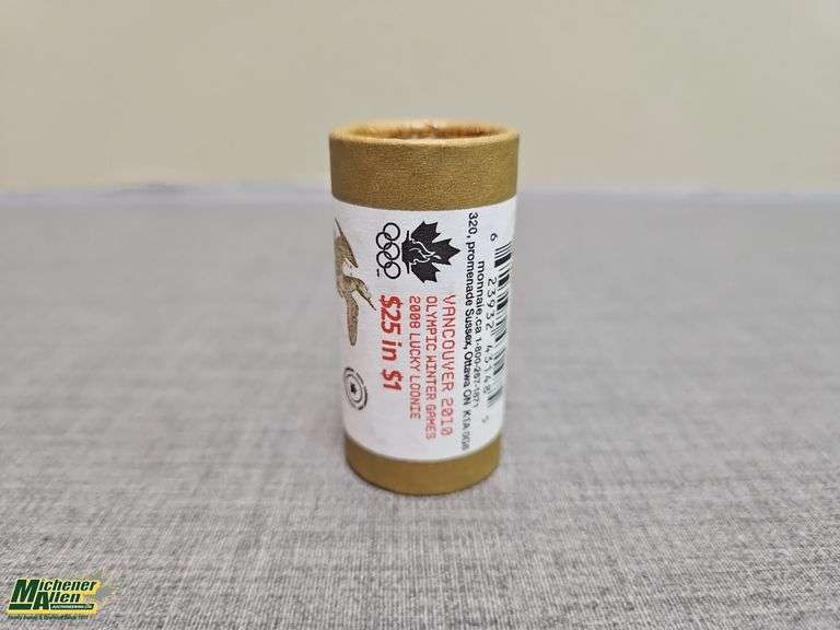 Unopened RCM Roll UNC 2008 Lucky Loonies