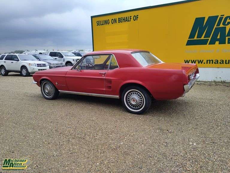 1967 Ford Mustang Coupe Michener Allen Auctioneering Ltd