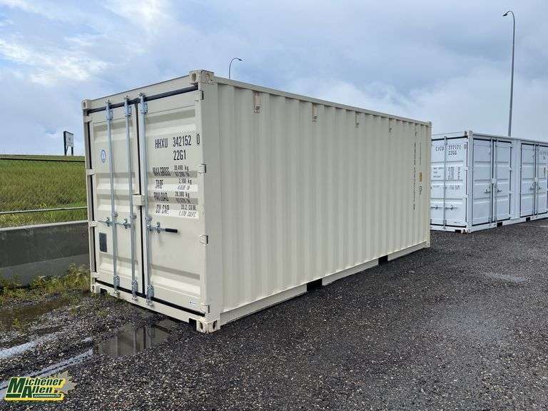 20'  2  Door  Single Use  Sea Container