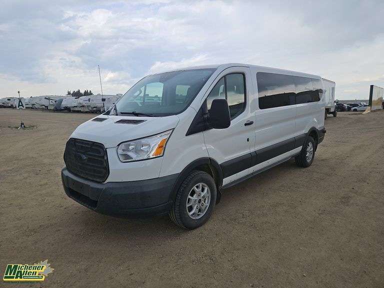 2016  Ford  Transit  350 XLT 3dr LWB Low Roof Passenger Van w/60/40 Passenger Side Doors