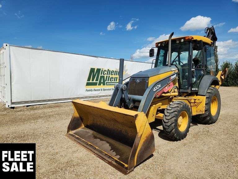 2013  John Deere  410K  Loader Backhoe