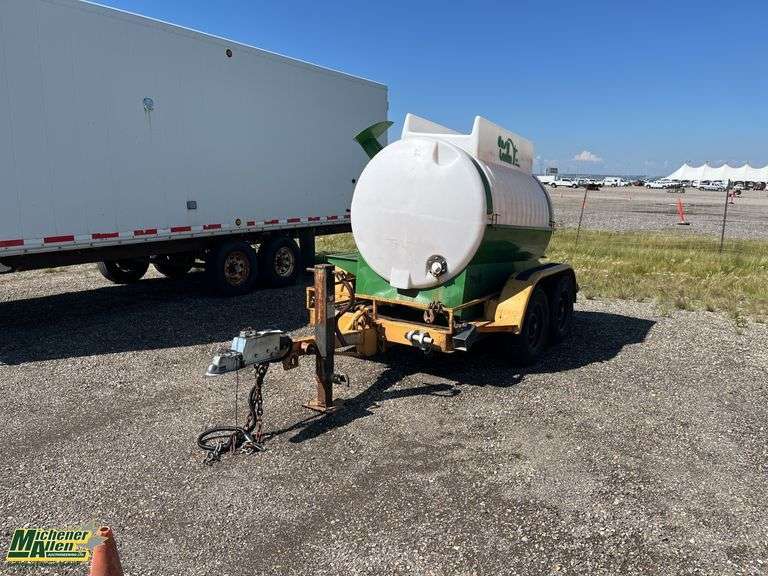 1991  Lejeune   Turf Master Hydro Seeder  T/A  Water Tank Trailer