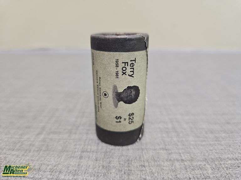 Unopened RCM 2005 Roll Terry Fox UNC Loonies