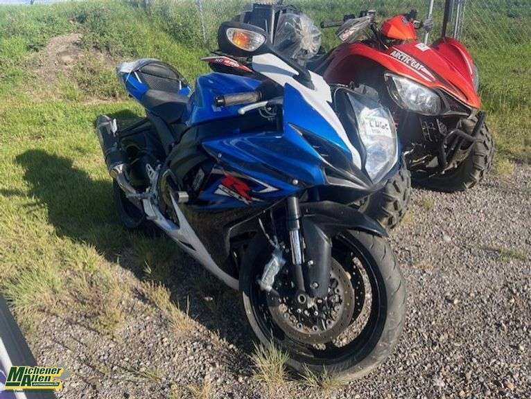 Non-Operable  2014  Suzuki  GSX-R600K14  Sport Bike