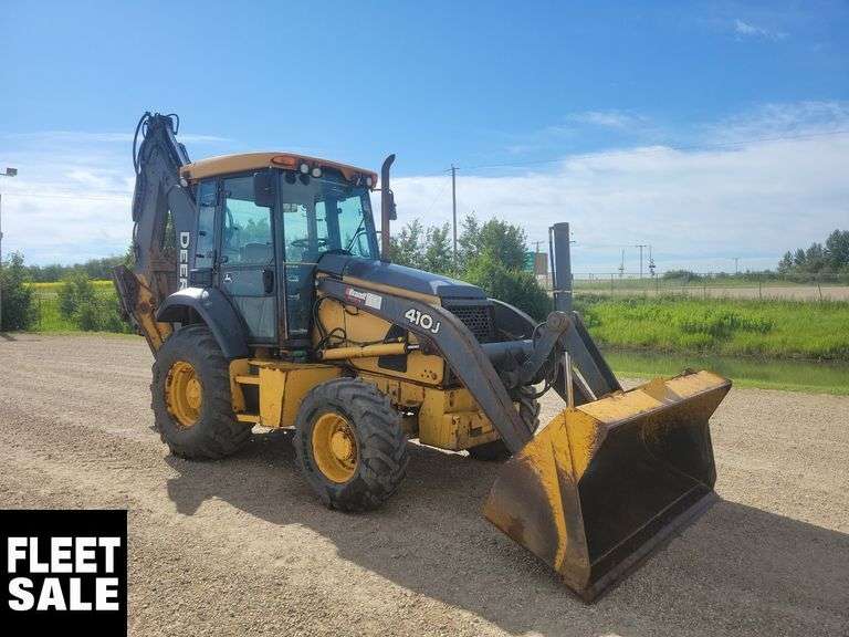 2009  John Deere  410J  Extendahoe