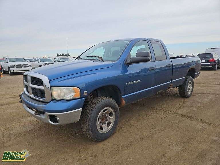 2003  Dodge  Ram 2500  4dr Quad Cab 4WD LB