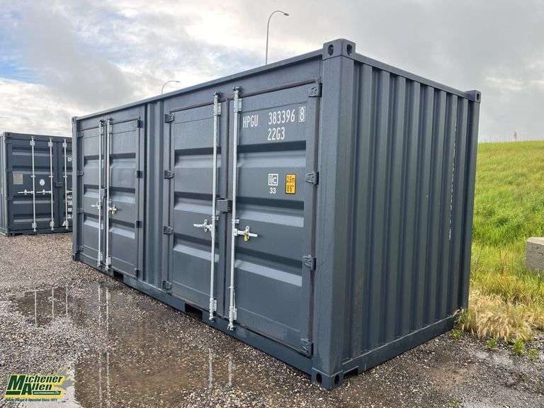 20'  6  Door  Single Use  Sea Container