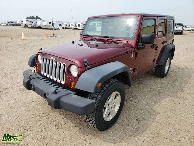 2010  Jeep  Wrangler Unlimited  4x4 Sport 4dr SUV