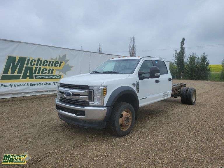 2018  Ford  F 550  S/A  Cab & Chassis