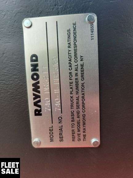 Non-Operable  Raymond   DR32TT  Forklift