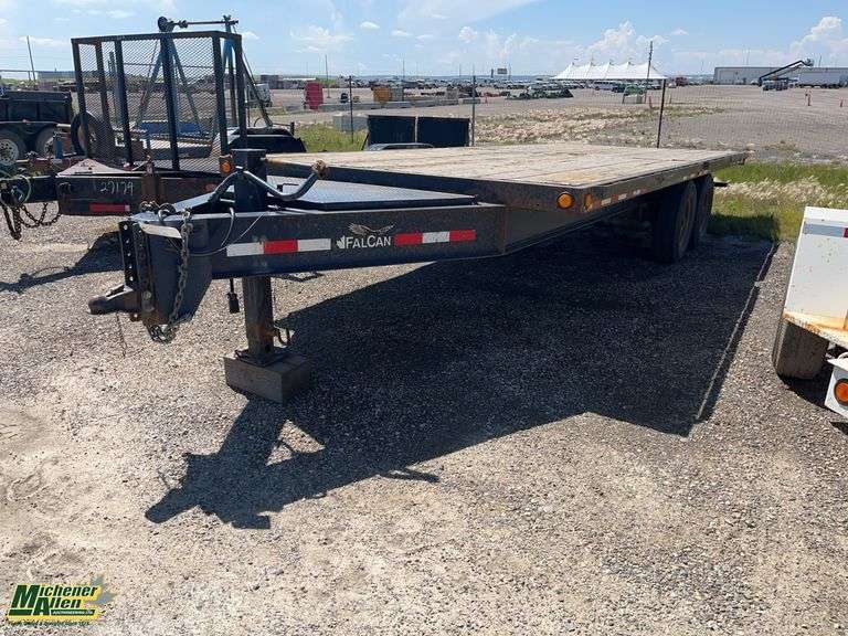 2009  Falcan  T/A  20  Ball Hitch Equipment Trailer