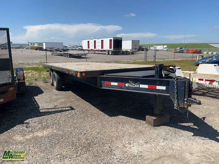 2009  Falcan  T/A  20  Ball Hitch Equipment Trailer