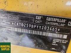 Caterpillar  259B3  Tracked Skid Steer