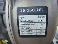 .  Vertec  VS2300  T/A  Water Tank Trailer
