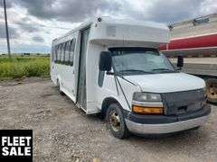 Non-Operable  2011  Chevrolet  Express  S/A  12  Passenger  Bus