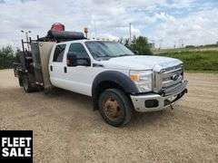 2016  Ford  F-550 Super Duty  S/A  Fassi F65  Picker Deck Truck
