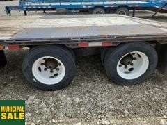 2014  Double A Trailers  T/A  26 ft.  Pintle Hitch Equipment Trailer