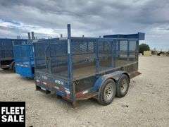 2016 Oasis T/A 12 ft. 6 in. Cage Trailer
