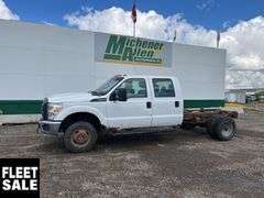 2012  Ford  F-350 Super Duty 4X4  Dual Rear Wheel  Cab & Chassis