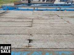 2008  Double A Trailers  T/A  30 ft.  Pintle Hitch Equipment Trailer