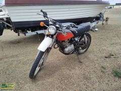 Non-Operable  1976  Honda   XL350  Dual Sport Bike