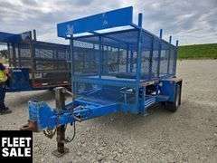 2010 Fab Tech S/A 10Ft 6in Cage Trailer